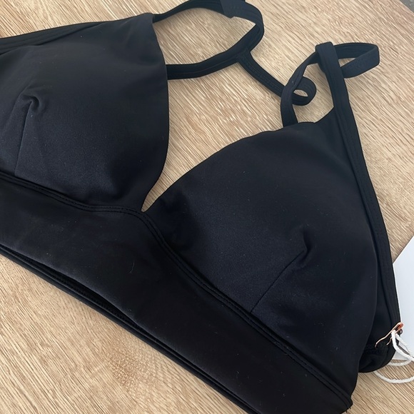 NWT! Tavi Noir Black studio bra, size M in Ebony - Picture 2 of 6